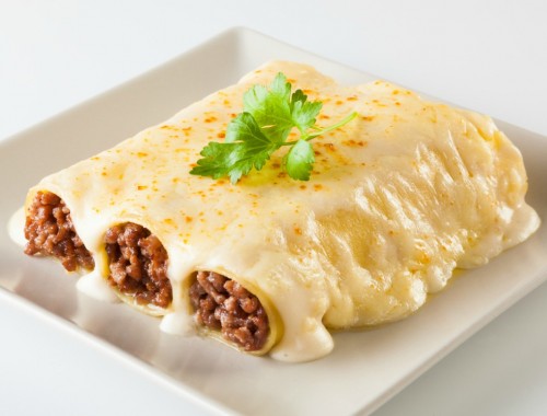 Canelones de Carne